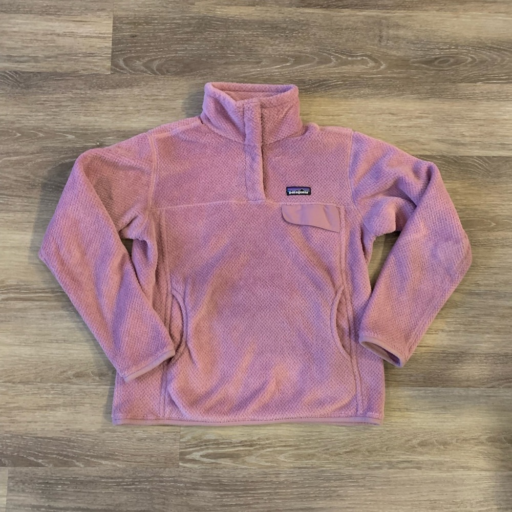 RARE Patagonia Re-Tool Snap-T Fleece Pullover